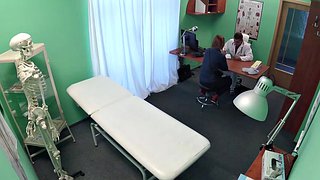 Doctor examines cornea alexs tight pussy with his hard cock