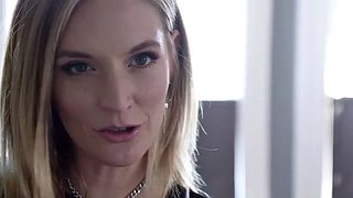 Bondage sub fucked during pussy licking bdsm threesome