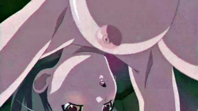 Horny busty anime teen gets her tight pussy fucked
