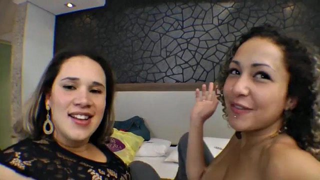 Branzilian Lesbian kissing 03: Latina, Brazilian & Brazilian Lesbian Porn