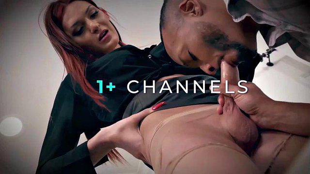 DEVILS FILM - Stunning Trans Emma Rose Gets Her Tight Ass Plumbed Before Getting Cum in Her Mouth