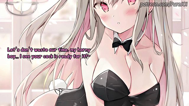 PureJOI Bunny Girl offre un dono spirituale JOI