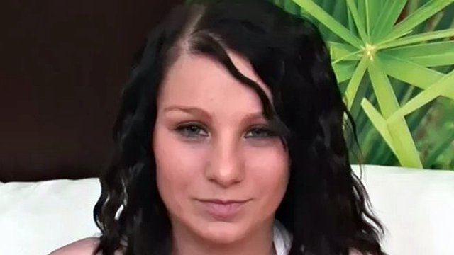 Raven-haired teen makes her amateur porn debut