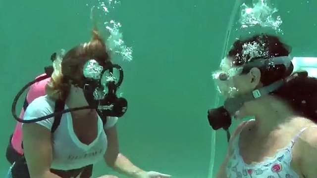 scuba bondage orgasm