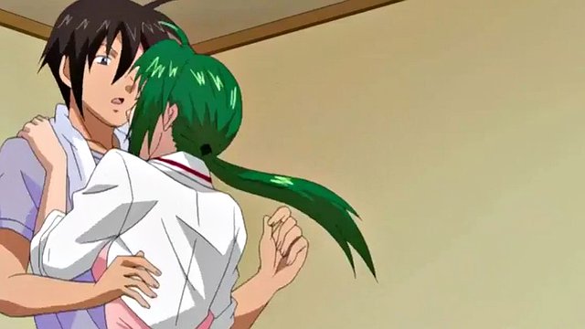 Uncensored Green Hentai Babe - Full on @ HentaiPP.com