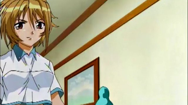 Anime teen prsty a olizoval