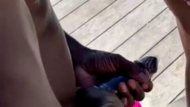 BBC Anal French Blonde Teen Angel Emily Outdoor Summer Sex