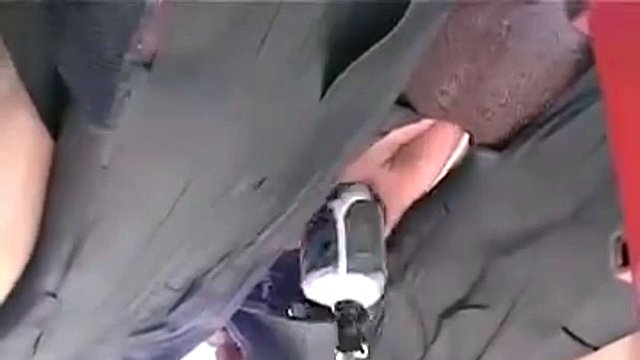 machine à baiser dans un véhicule