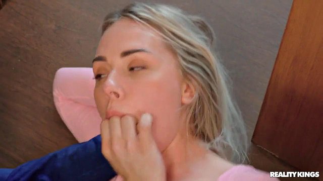 Blonde Angie Lynx Teases Jordi Jae With Anal Before Their Quick Meeting Start Time Leaving Her Big Butt Hungry And