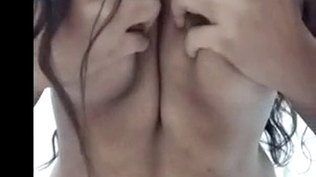 Indian GF SexyBitch090901 Making Selfie video for Boyfriend, Hard Boobs Press and Masturbation MMS