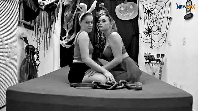 Lesbian Devil Humiliates Rabbit