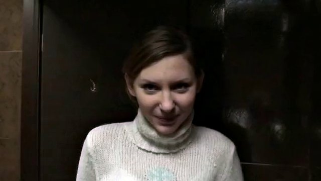 My naughty girlfriend warms me up