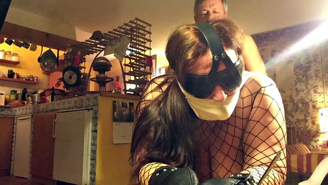 Augusta- A long night of bondage for a submissive slut