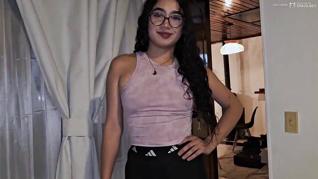 Stepbrother Scarlett's First Lesbian Debut with Valen Vega