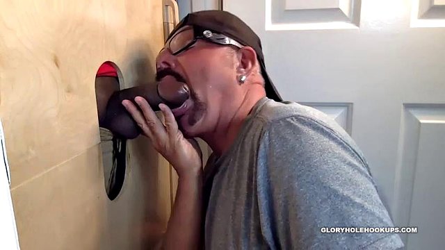 8 Inches Of Fat Gloryhole Cock
