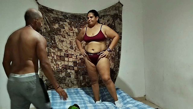 Chubby Latina! She ends up having rough sex with her best friend because her boyfriend is at work