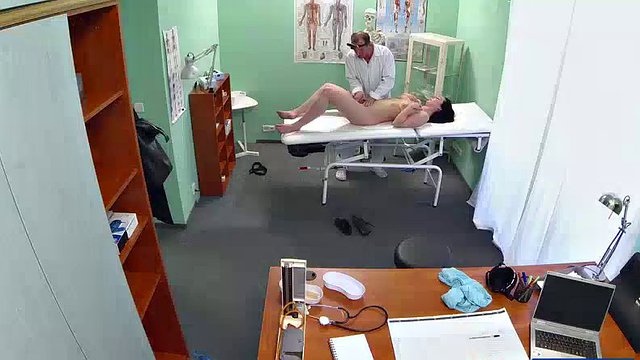 Patient fingers and fucked by your doctor