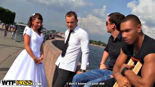 Newly Wedded Bride Fucked on her Honeymoon