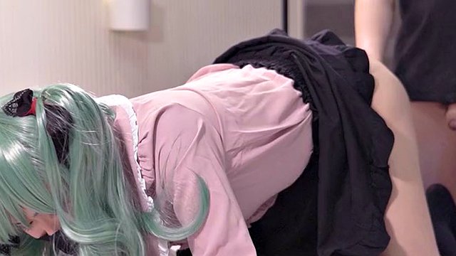 Hatsune Miku Vampire Cosplayer se fait baiser, japonais hentai anime crossdresser cosplay 5