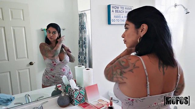 Chubby Brunette Azzy Star Fucks Charles Dera Hardcore for Birthday
