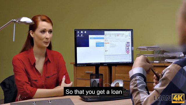 LOAN4K. Woman gives pussy to the lender and waits for some money back: Missonary, Blonde & Milf Porn