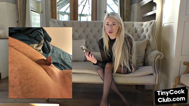 SPH solo dom babe insults small cocks in dirty talk video
