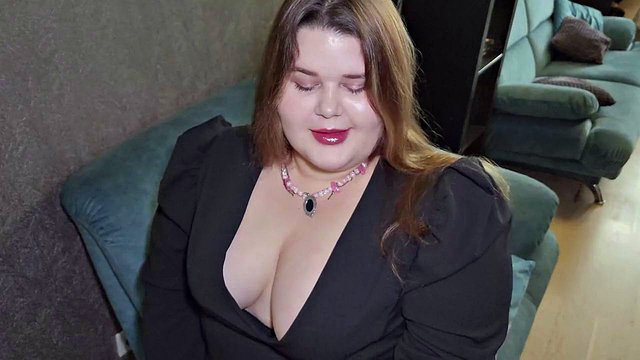 Hot BBW Teen Blowjob