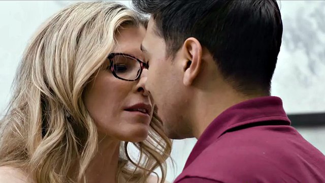 OMG stepmom, you are making me cum FAST!