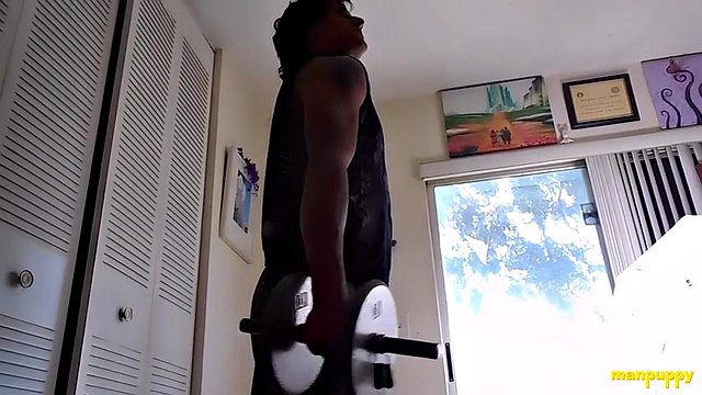 Giant s Workout Interrupted - Tony Cazzo