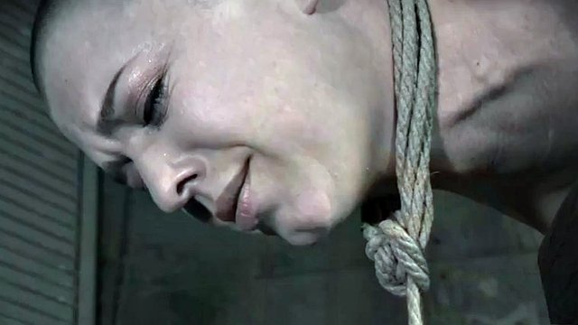bald abigail dupree gets fisted in ass and toyed during bdsm session