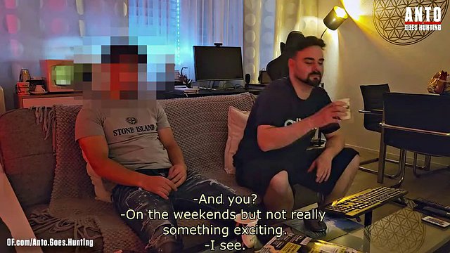 Mein heterosexueller Freund Burak und ich haben einen lustigen Abend zusammen
