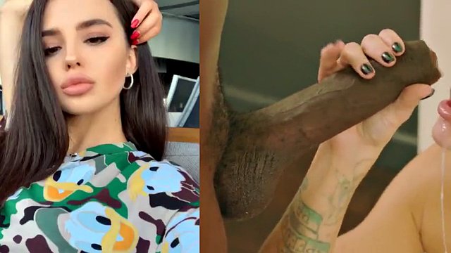 BBC Influence - Big Black Cock and white instagram models