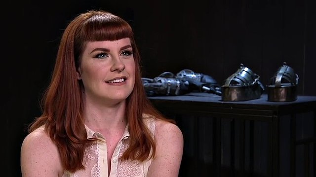 Obedient redhead BDSM babe gets whipped by CMNF owner