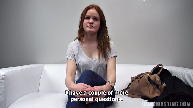 Barbora redhead teen has an amazing body and loves to fuck