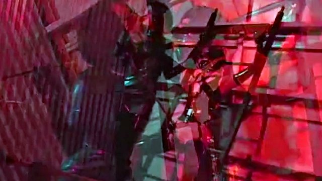 freaky deaky rubber doll punishes bondage latex slave girl!