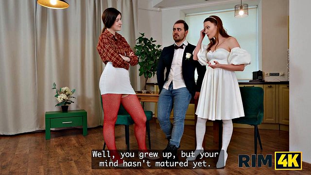 RIM4K. La sposa e l'amica si divertono in un rapporto a tre (Olivia Westsun)