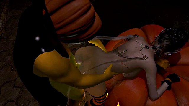 3D super hot Asian milf cheating with big white cock