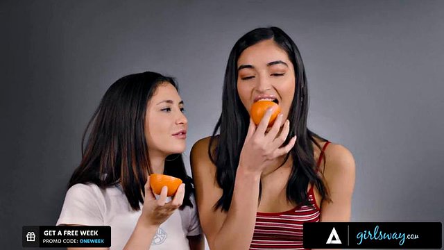 GIRLSWAY Emily Willis And Jane Wilde s Dirty Oral Pleasure: Teen, Small Tits & Lesbian Porn