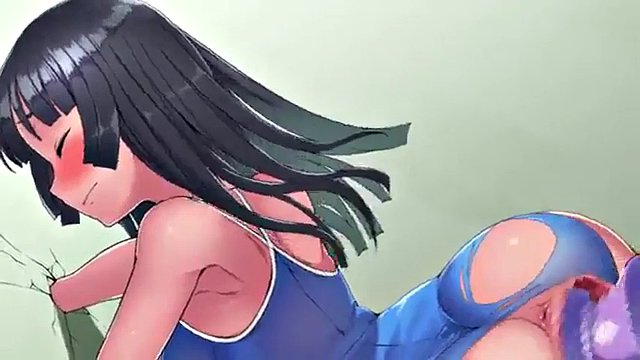 3d hentai girl stuck in the wall