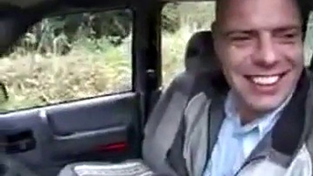 swinger german couple car sex outdoors part.1