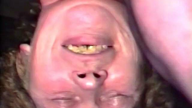 Old French lady and a hot babe getting their assholes pounded by two cocks