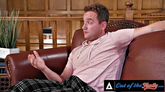 Kay Lovely Deepthroats Her Stepbro's Dick Before Roughly Fucking It in Taboo Family Fantasy