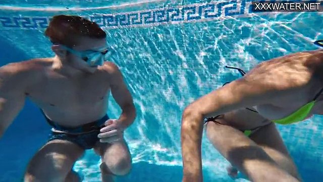 Polina sucks his soul out underwater