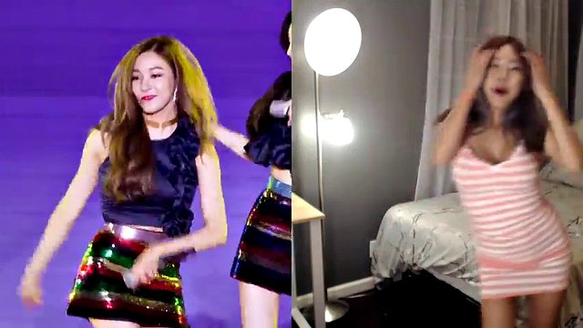 Sexy Korean GF Strip dance - SNSD GEE