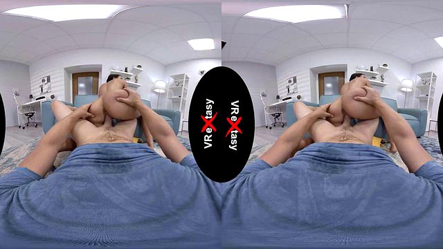 lage sprut: Blowjob, Doggy & Cowgirl VR-porno
