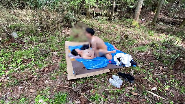 Public sex outdoors POV Because I'm so deep in the mountains that no one will come