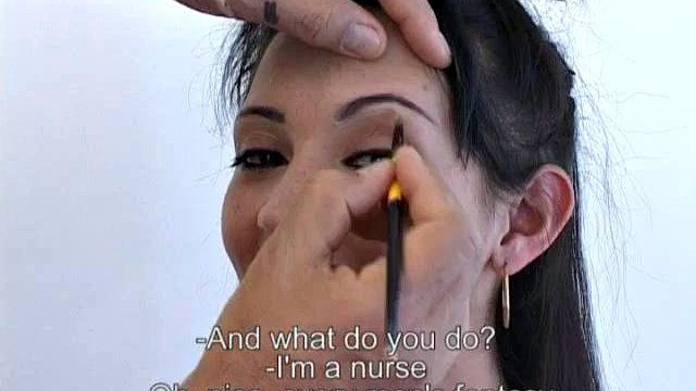 Nasty Makeup Argentina Bukkake - Nicole: Kouření, latina a obličejové porno