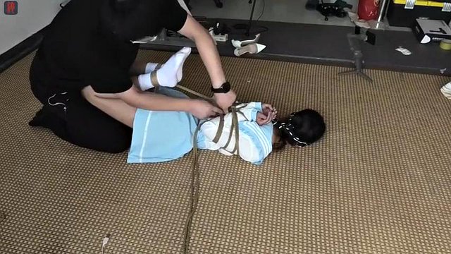 chinese bondage in white socks