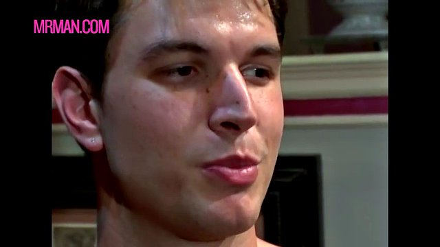 Gay amateur takes off his clothes and shows off his panties