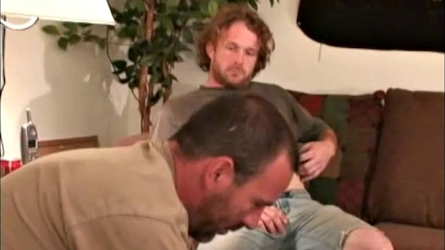 Eric and Joey are sexy guys, but it seems nerves played a big part in this video which ended with less success than I expected. Married and gruff, Eric got excited too fast and Joey acted like a shy little.virgin girlfriend.
